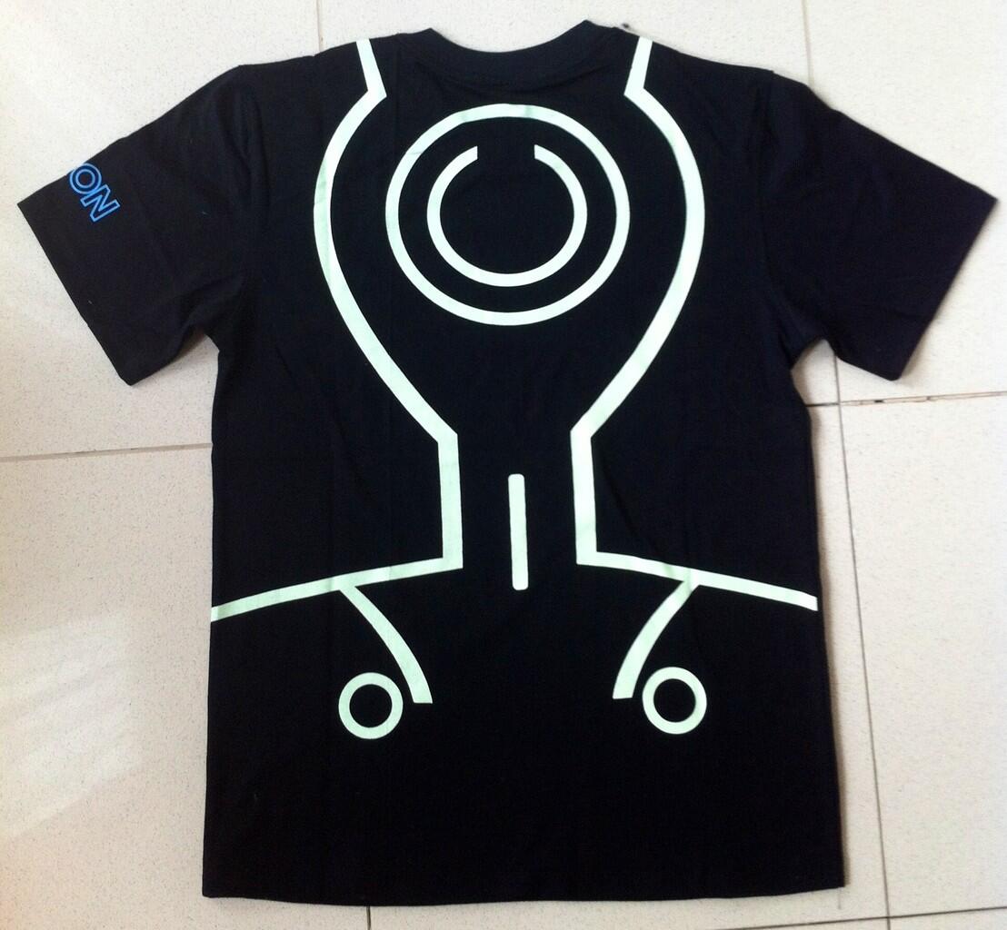 Kaos T-shirt Tron Legacy glow in the dark