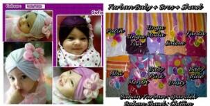 Jilbab bando untuk bayi