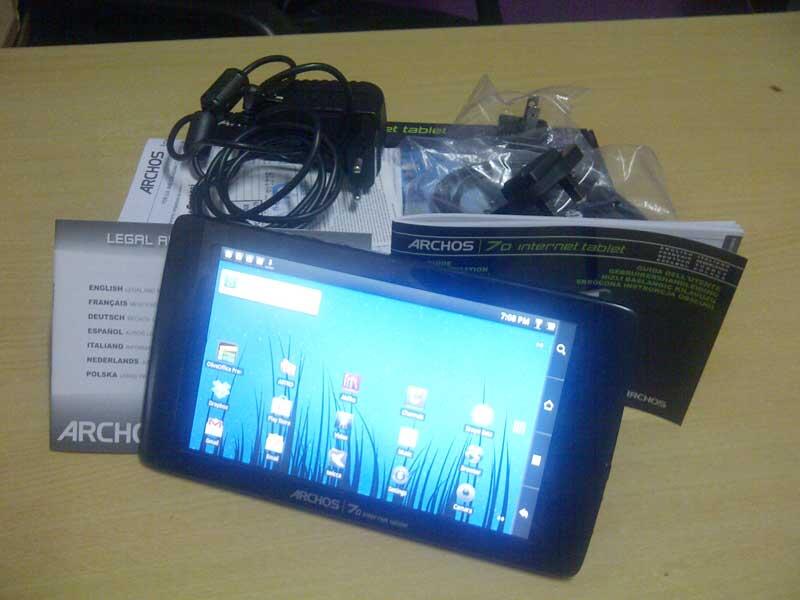 ARCHOS 70 Internet Tablet 250Gb