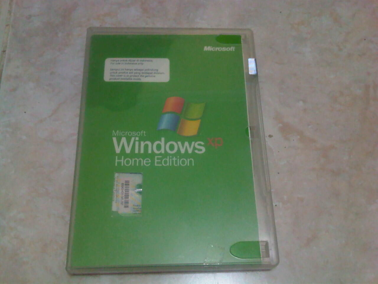 Windows XP Home Edition 54 Unit (Eks Warnet) {CD + License Lengkap}