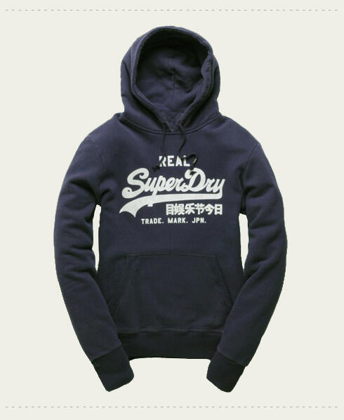 superdry core logo hoodie