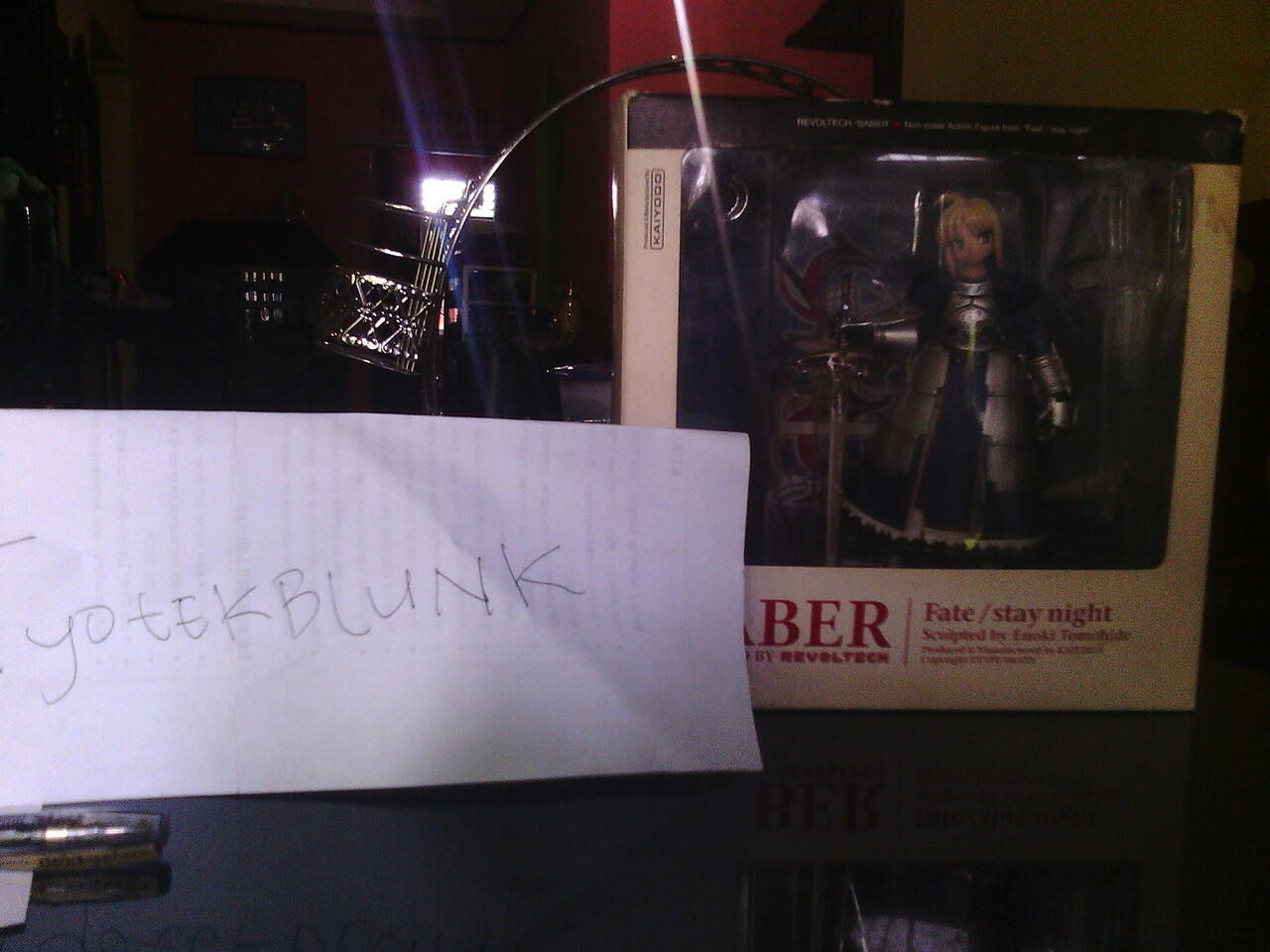 revoltech Saber agak Rare tp murah