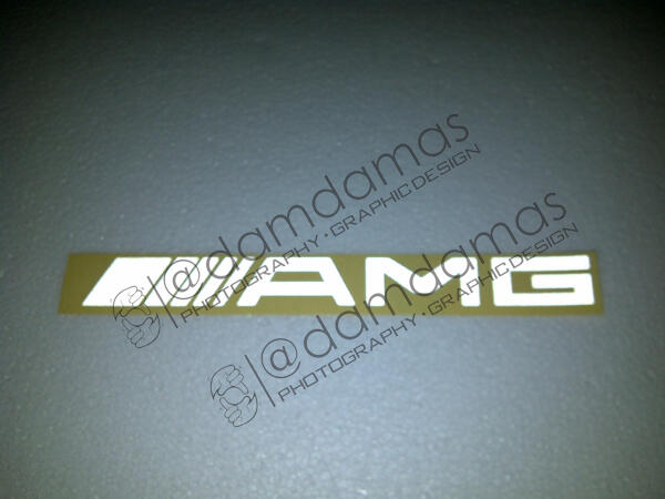 Stiker (decal) Mercedes, BMW, Toyota Crown, dll