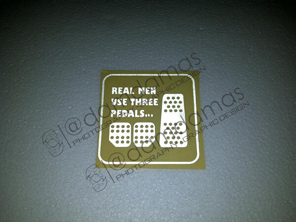 Stiker (decal) Mercedes, BMW, Toyota Crown, dll