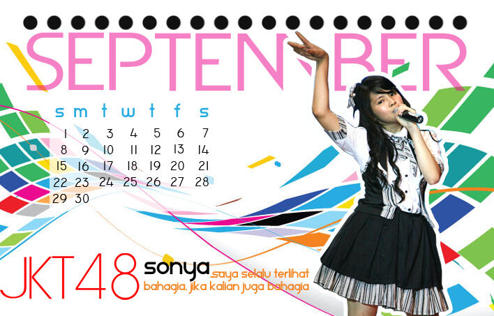  Kalender Sonya JKT48 2013 &#91;HOT&#93;