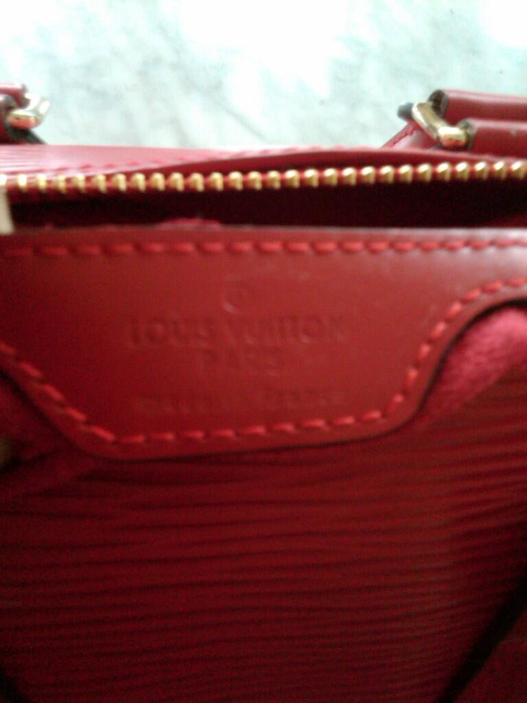 Tas Second LV Epi red Leather(Copy Grade AAA)
