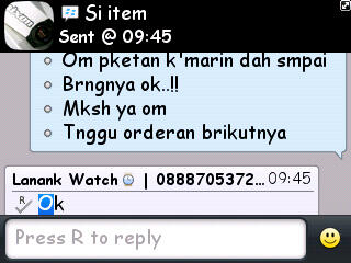 BB 9330 CDMA Second Istimewa