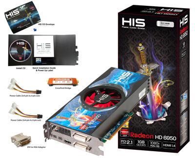 HIS ATI Radeon 6950 1GB