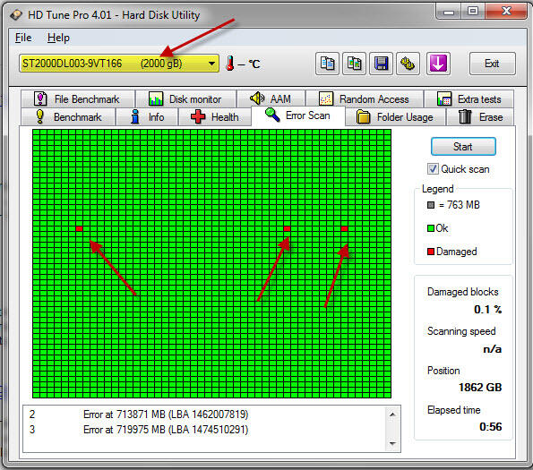 WTS: Seagate Barracuda Green 2TB 7200RPM 64MB Cache