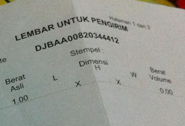 SURAT TERBUKA UNTUK ID X.TORY.X dan JNE JAMBI MOHON KLARIFIKASI !!