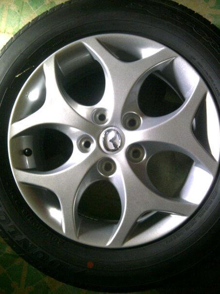 WTS : Velg OEM Mazda6 ring 16 + Ban dunlop 205/60r16