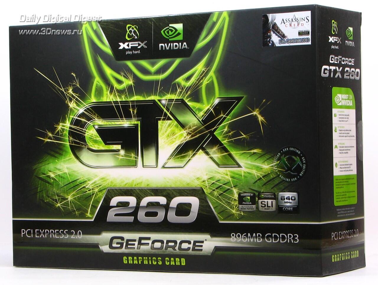NVIDIA GTX 260 EVGA & XFX RUSAK (MATOT)