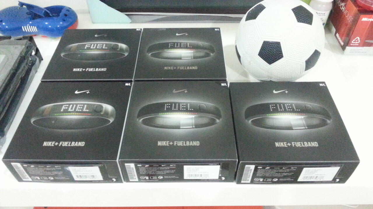 Nike Fuel Band Black Ice & Black Standard