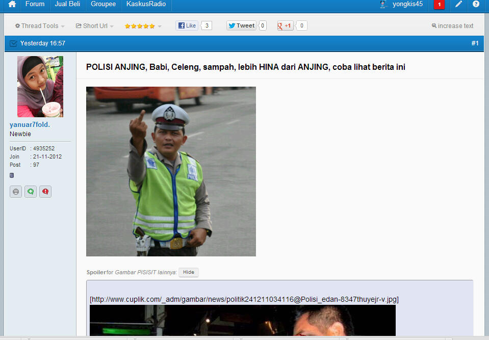 POL*SI ngeFU*CK ini gak bisa di DOWNLOAD gan