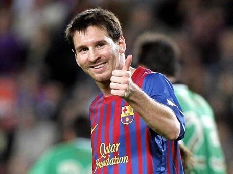 Messi Pencetak Gol Dalam Satu Musim