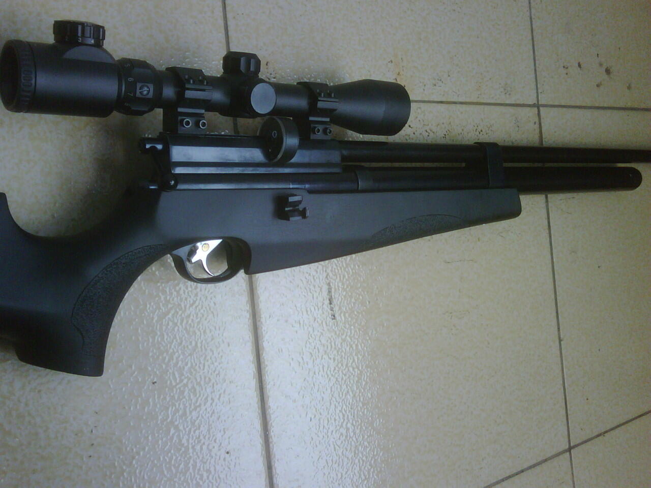 Senapan PCP Maruder custom lokal