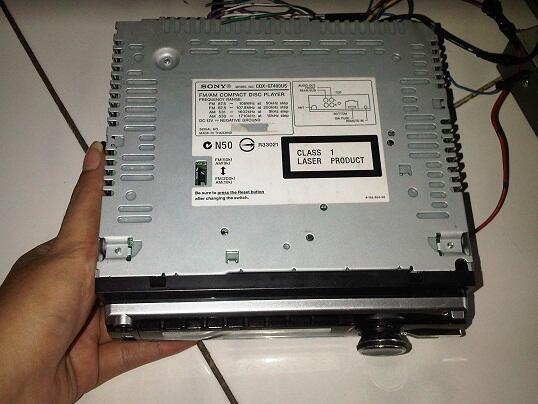 TAPE SONY XPLOD CDX GT490US (YANG GAK NEGO BONUS TV TUNER)