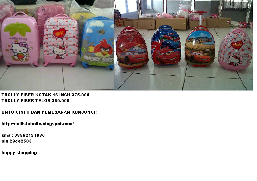 TROLLY FIBER KOTAK DAN TROLY FIBER TELOR