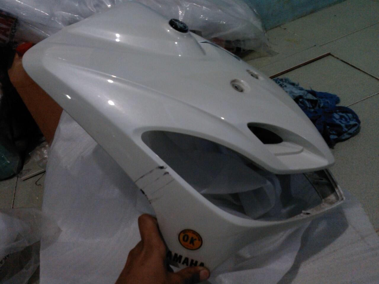 Jual Body Mio smile putih/white ORI 2nd striping mio amore 2011 + bonus