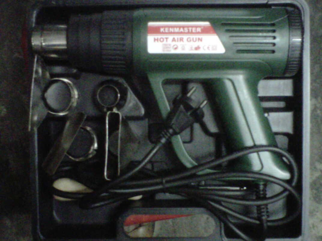 Heat Air Gun / Hot Gun Merk Kenmaster, Tekiro, McCulloch