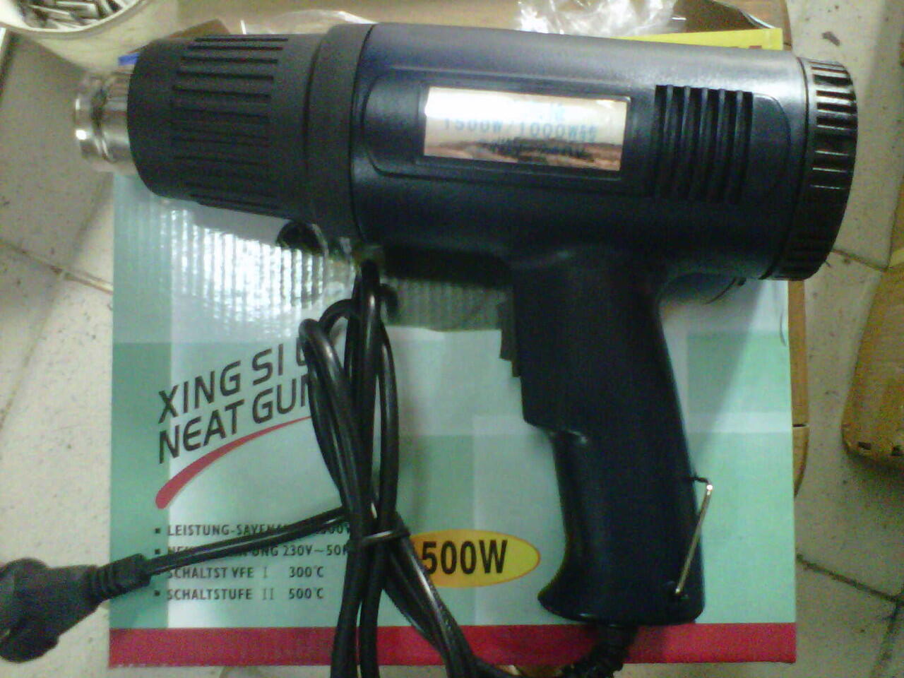 Heat Air Gun / Hot Gun Merk Kenmaster, Tekiro, McCulloch