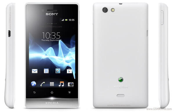 Sony Xperia Miro (ST23i) White Super Mulus Baru 3 Minggu Bandung