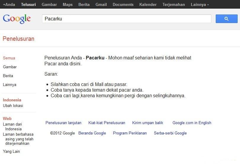 Mencari Keberadaan Pacar Kita Di Google &#91;:ngakak inside&#93;