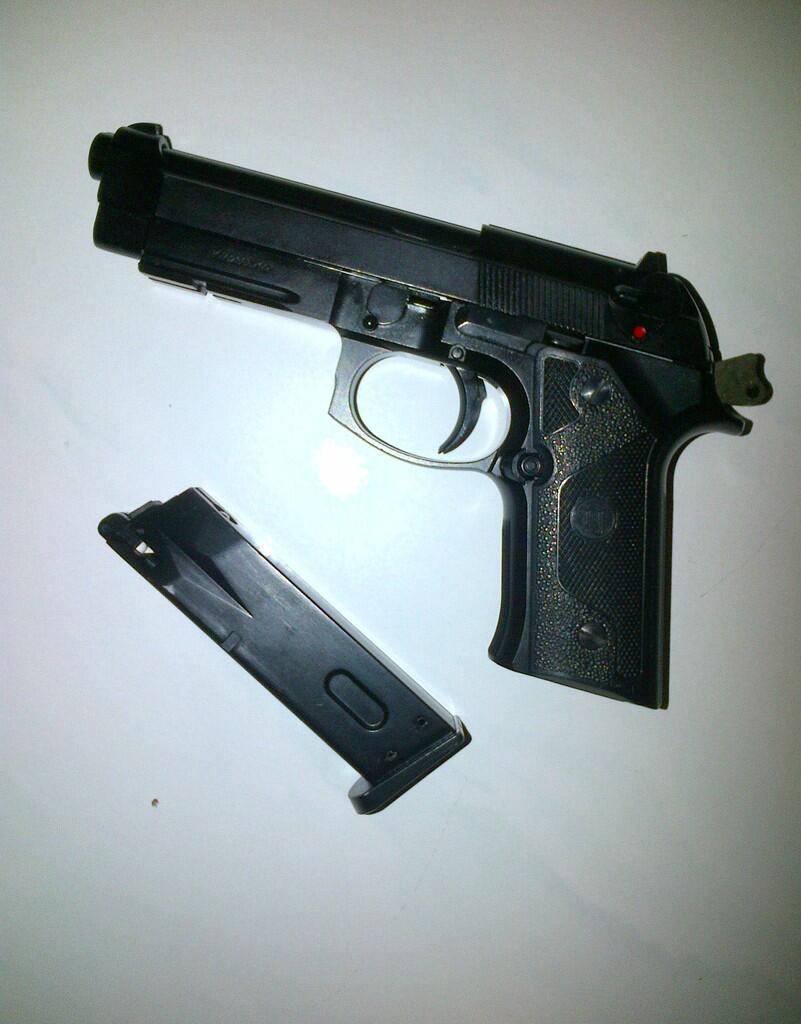 SECOND KJW BERRETA M9 FULL METAL GBB MULUS LUSS