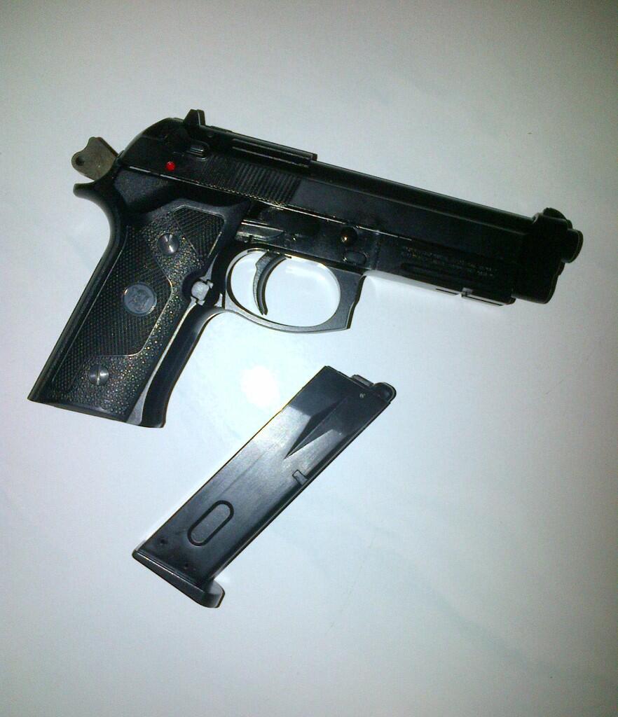 SECOND KJW BERRETA M9 FULL METAL GBB MULUS LUSS