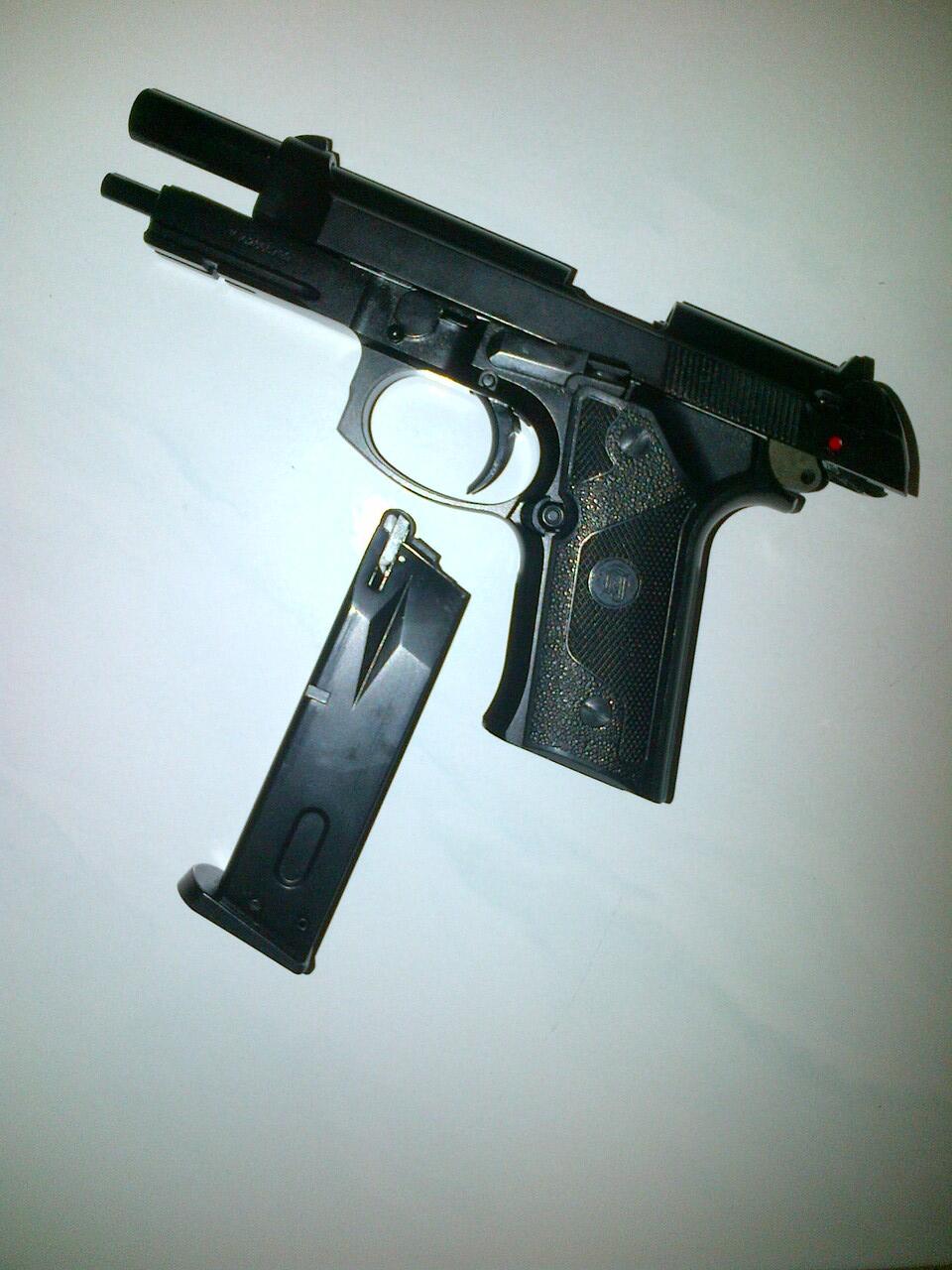 SECOND KJW BERRETA M9 FULL METAL GBB MULUS LUSS