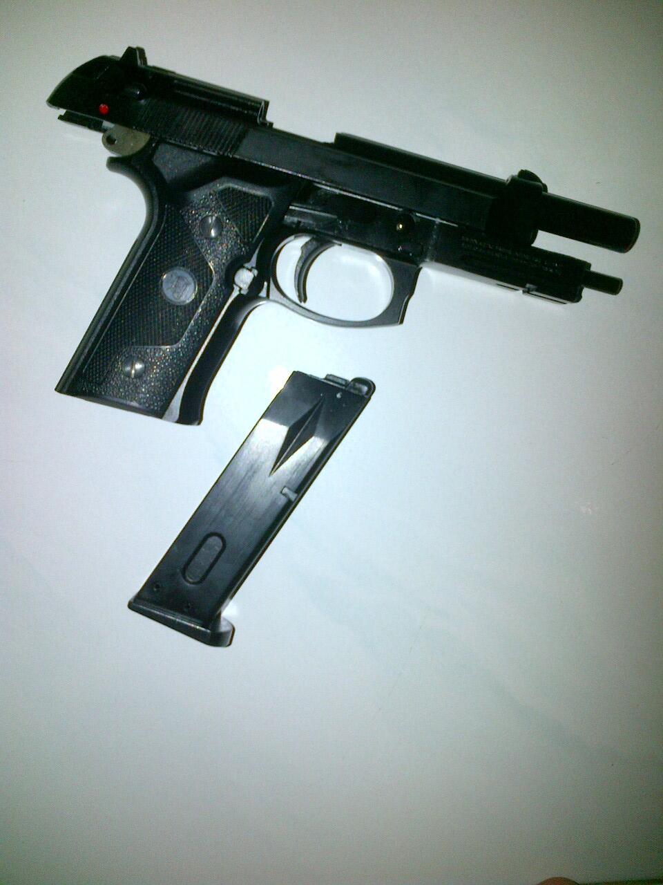 SECOND KJW BERRETA M9 FULL METAL GBB MULUS LUSS