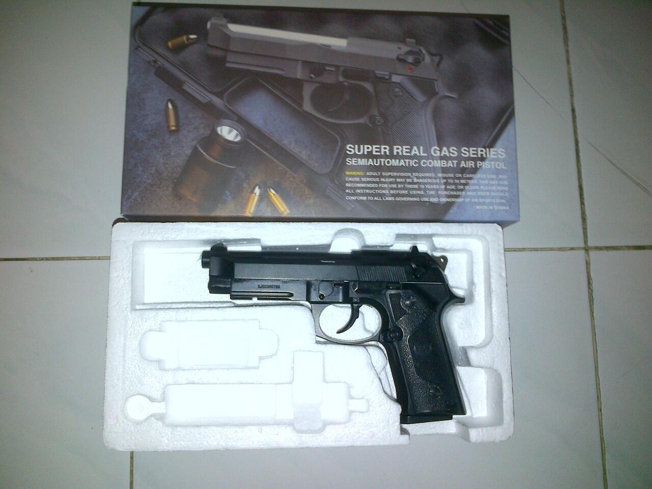 SECOND KJW BERRETA M9 FULL METAL GBB MULUS LUSS
