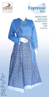 model hanbok batik