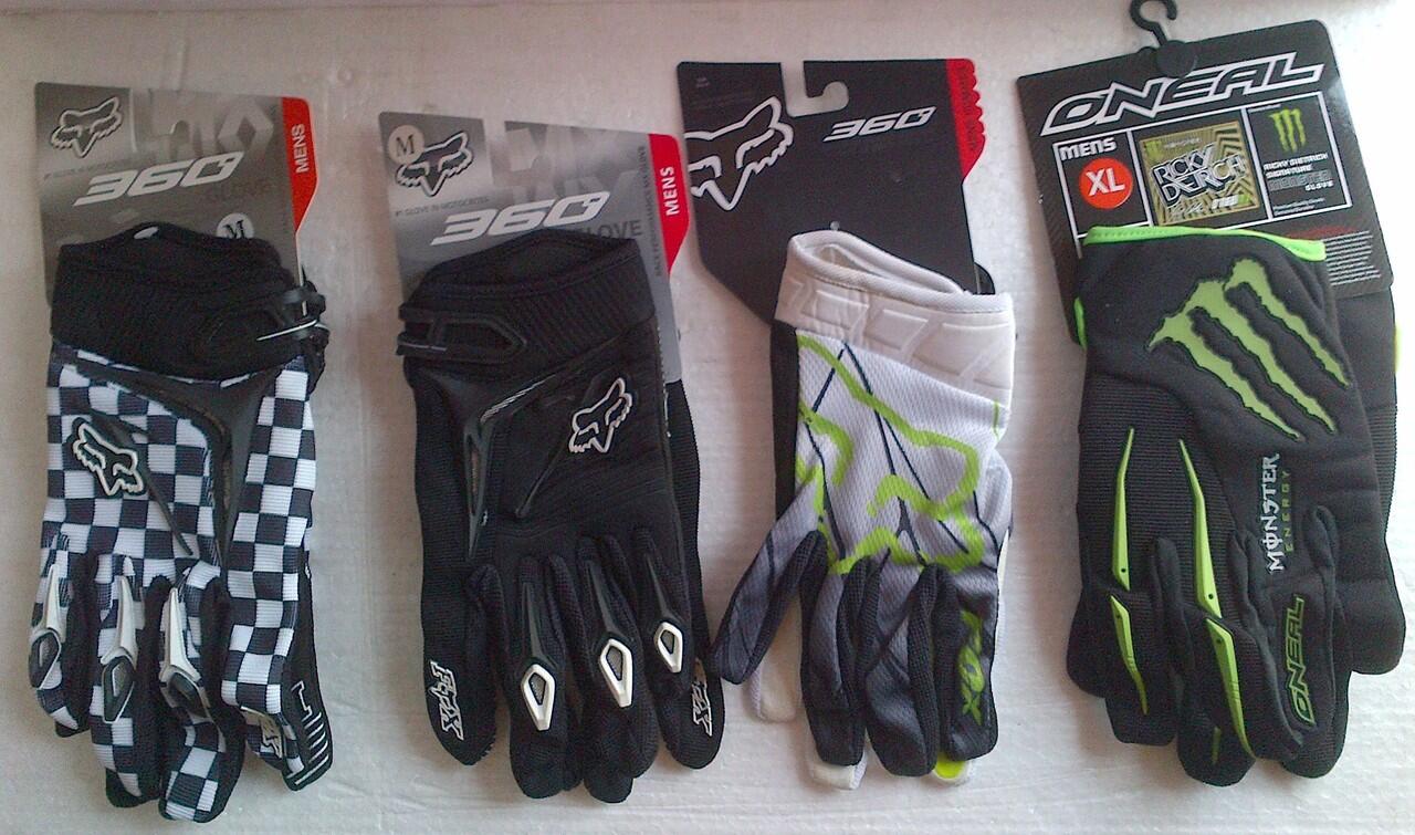 Sarung tangan Fox, TLD, Oneal import