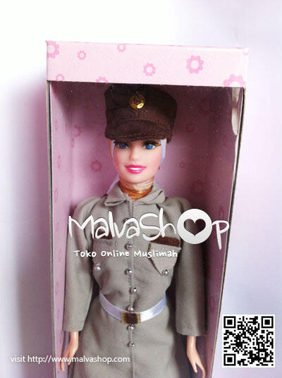 Boneka Barbie Muslimah dengan Berbagai Profesi, Dokter, Guru, Chef, Koki dan Polisi