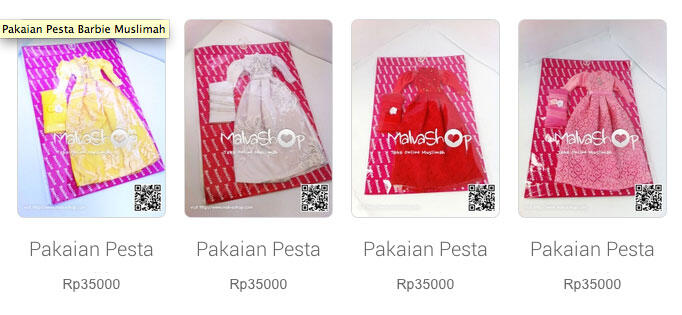 Boneka Barbie Muslimah dengan Berbagai Profesi, Dokter, Guru, Chef, Koki dan Polisi