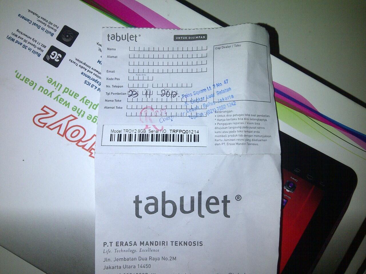 tablet tabulet troy 2