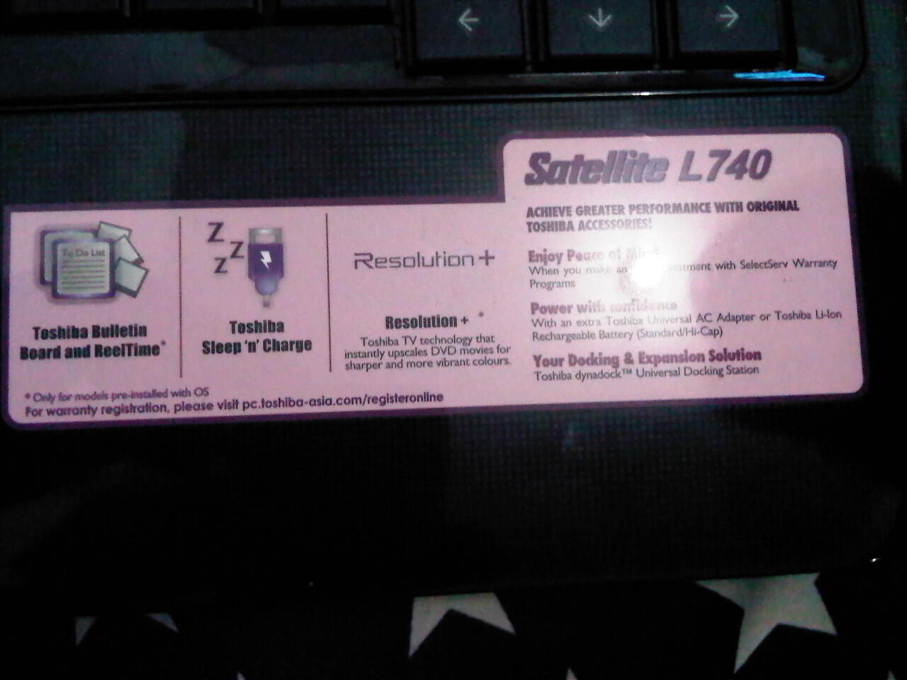 Dijual Laptop Toshiba Satellite L740 Mulus BU