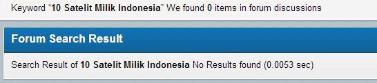 10 Satelit Milik Indonesia