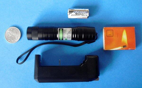 REAL 50mW 650nm Laser Pointer FlashLight Complete