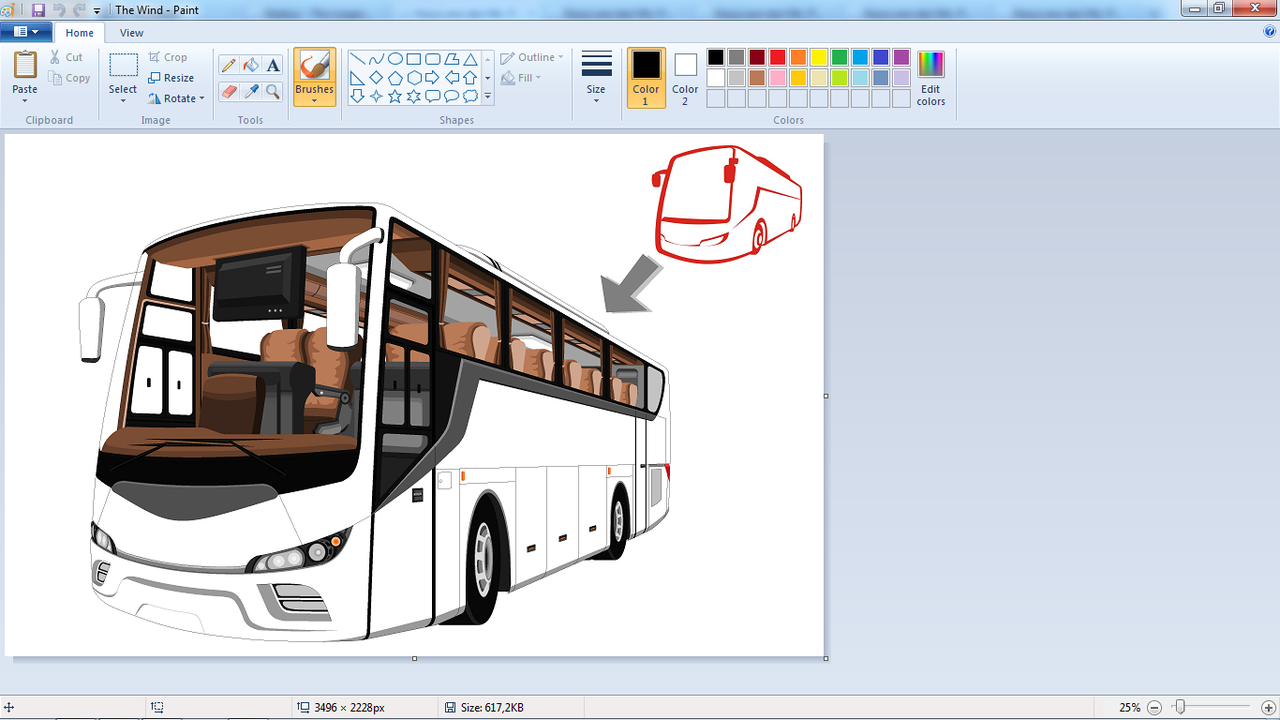 Karya ane dari Ms. Paint nih gan :)