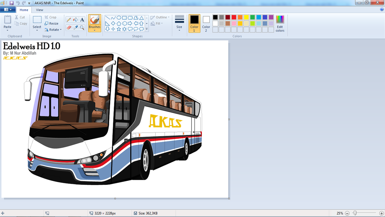 Karya ane dari Ms. Paint nih gan :)