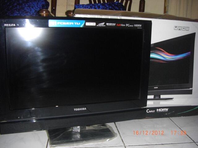 Terjual LCD TOSHIBA REGZA 24\