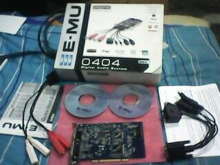 Jual Sound Card Creative Soundblaster X-fi(Pci-e) & Creative E-MU PCI