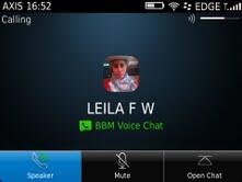 BBM Voice – Telepon Gratis Sesama Pengguna BB via WiFi