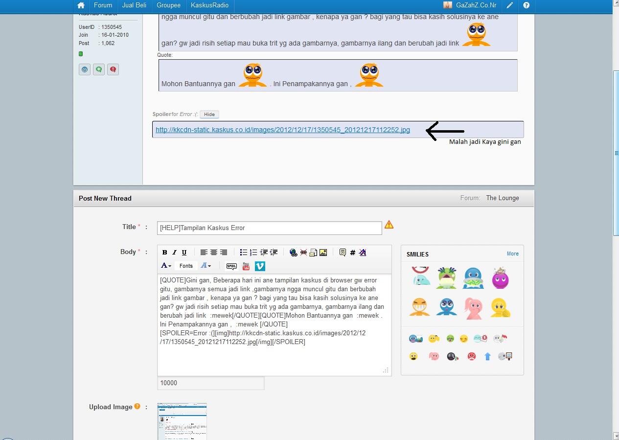 &#91;HELP&#93;Tampilan Kaskus Error 