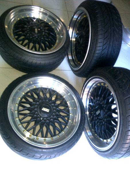 WST : Velg Repl BBS RS H8 8-9,5 + Ban 90%