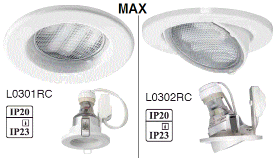 MEGAMAN® CFL GU10 halogen MR16 substitution