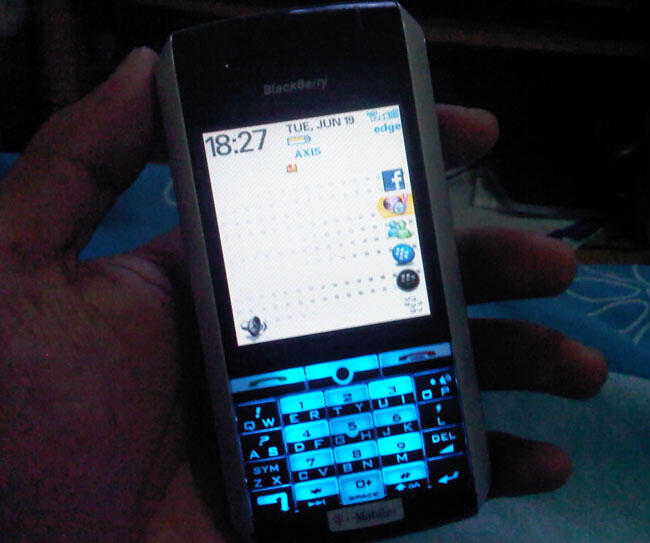 Cara mudah mengganti warna LED Keypad Blackberry