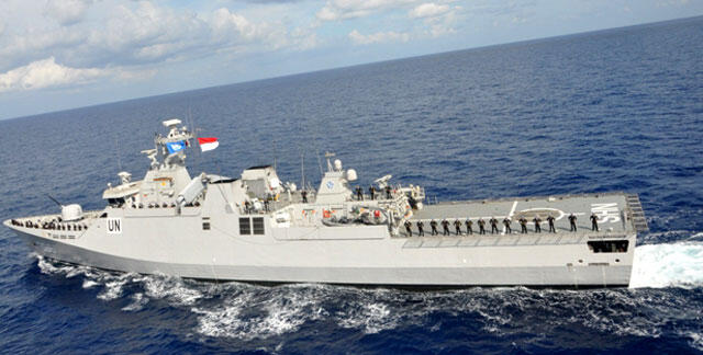 KRI Sultan Hasanuddin-366 Sukses Jalankan Mandat UNSCR PBB